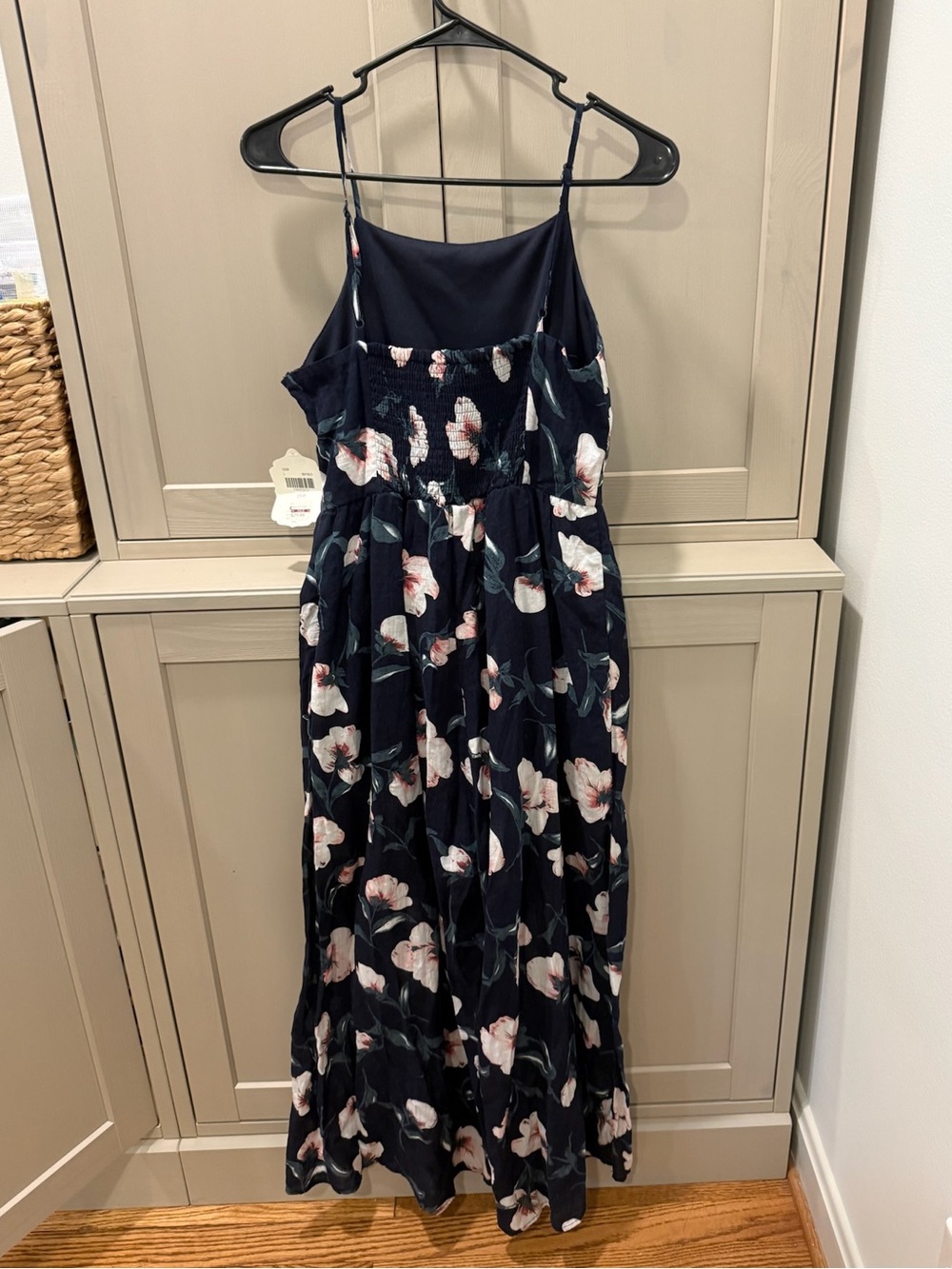 Altar'd State Navy Floral Jumpsuit